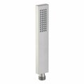 Kibi Cube Metal Handheld Shower Head - Brushed Nickel HS1004BN